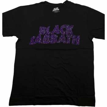 Mercancía Black Sabbath: Tričko Wavy Logo Black Sabbath  S