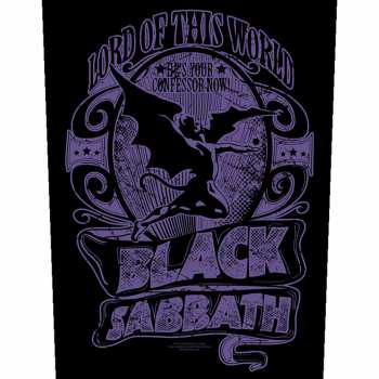 Merch Black Sabbath: Aplicación en la espalda Lord Of This World