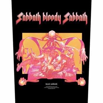 Merch Black Sabbath: Aplicación en la espalda Sabbath Bloody Sabbath