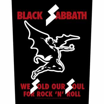 Merch Black Sabbath: Aplicación en la espalda We Sold Our Souls