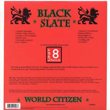 2LP Black Slate: World Citizen