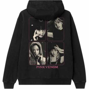 Mercancía BLACKPINK: Blackpink Unisex Pullover Hoodie: Pink Venom Group Photo (back Print) (medium) M
