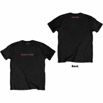 Mercancía BLACKPINK: Blackpink Unisex T-shirt: Born Pink (back Print) (small) S