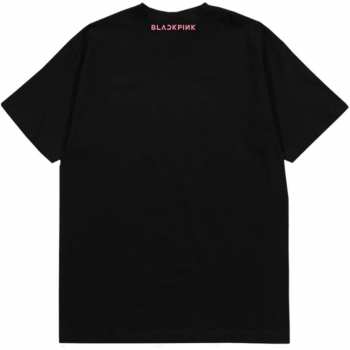 Mercancía BLACKPINK: Blackpink Unisex T-shirt: Pink Venom Logo (back Print) (small) S