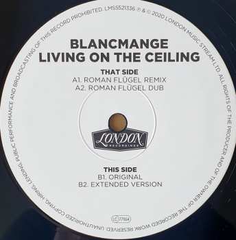 LP Blancmange: Living On The Ceiling (Roman Flügel Remixes)