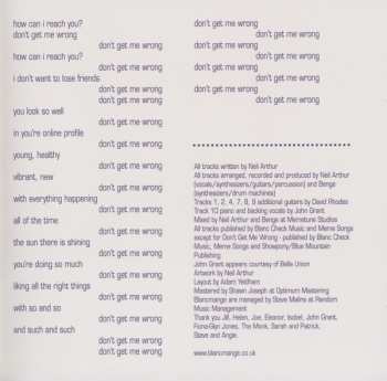 CD Blancmange: Unfurnished Rooms