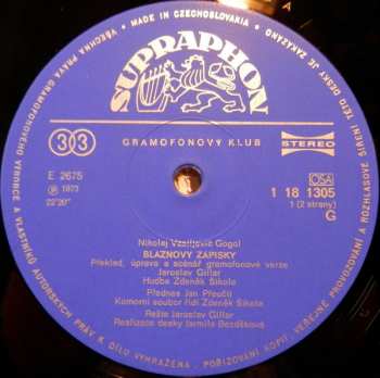 LP Jan Přeučil: Bláznovy Zápisky