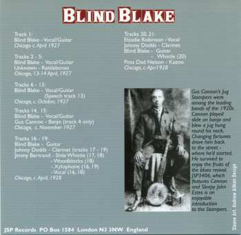 5CD/Caja Blind Blake: All The Published Sides