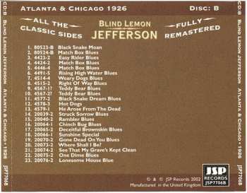 4CD/Caja Blind Lemon Jefferson: The Complete 94 Classic Sides Remastered