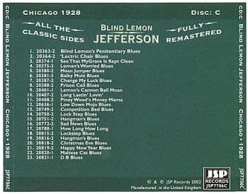 4CD/Caja Blind Lemon Jefferson: The Complete 94 Classic Sides Remastered