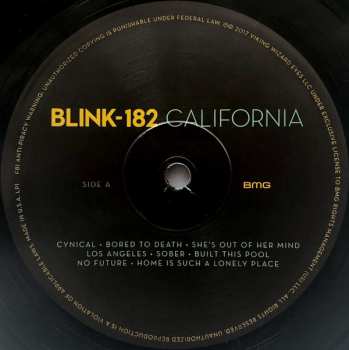 2LP Blink-182: California DLX