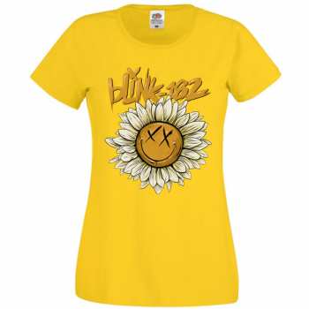 Merch Blink-182: Mujeres Camiseta Sunflower 