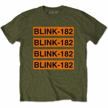 Merch Blink-182: Camiseta Log Repeat 