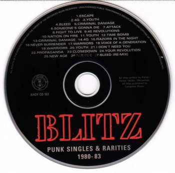 CD Blitz: Punk Singles And Rarities 1980-83