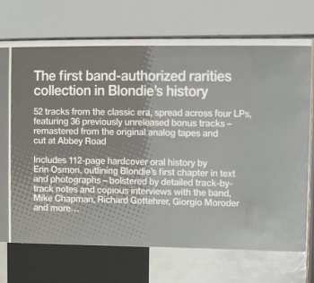 4LP/Caja Blondie: Against The Odds 1974-1982 DLX | LTD