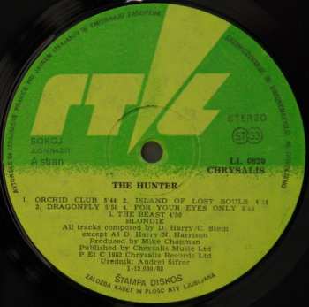 LP Blondie: The Hunter