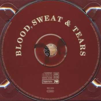 CD Blood, Sweat And Tears: Blood, Sweat & Tears