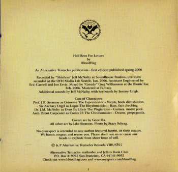 CD Blöödhag: Hell Bent For Letters