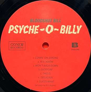 LP Bloodshot Bill: Psyche​-O​-​Billy