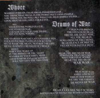 CD Bloodwritten: Thrashin' Fury