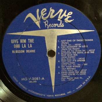 LP Blossom Dearie: Give Him The Ooh-La-La