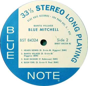 LP Blue Mitchell: Bantu Village