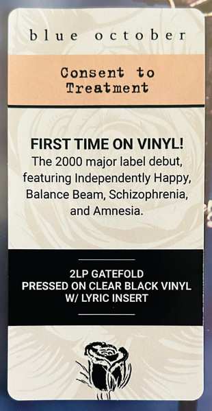 2LP Blue October: Consent To Treatment CLR