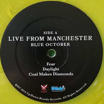 LP Blue October: Live From Manchester CLR