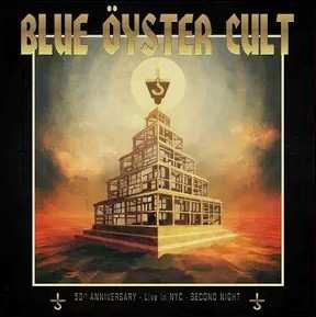 3LP Blue Öyster Cult: 50th Anniversary - Live In NYC - Second Night CLR