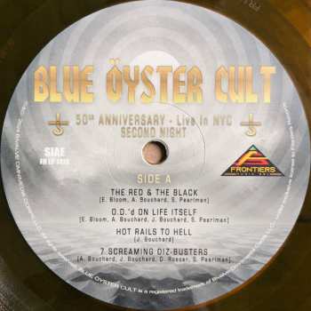 3LP Blue Öyster Cult: 50th Anniversary - Live In NYC - Second Night CLR