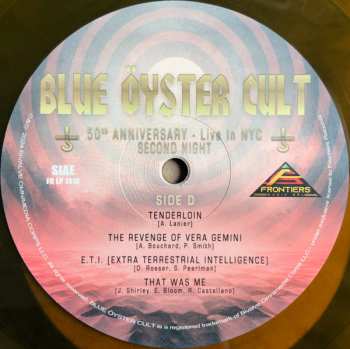 3LP Blue Öyster Cult: 50th Anniversary - Live In NYC - Second Night CLR