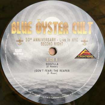 3LP Blue Öyster Cult: 50th Anniversary - Live In NYC - Second Night CLR