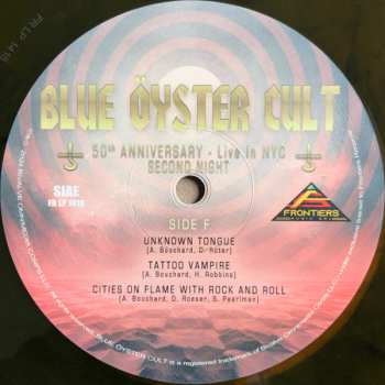 3LP Blue Öyster Cult: 50th Anniversary - Live In NYC - Second Night CLR