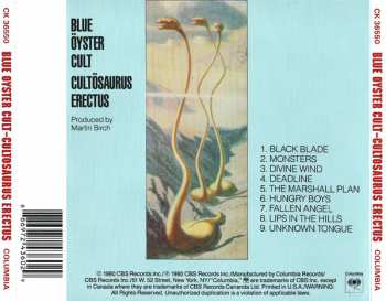 CD Blue Öyster Cult: Cultösaurus Erectus