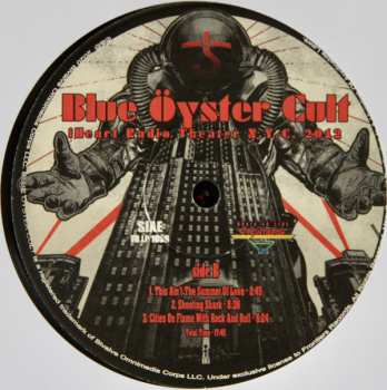 2LP Blue Öyster Cult: iHeart Radio Theater N.Y.C. 2012