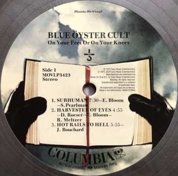 2LP Blue Öyster Cult: On Your Feet Or On Your Knees CLR | LTD | NUM