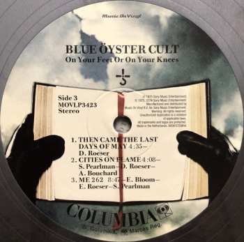 2LP Blue Öyster Cult: On Your Feet Or On Your Knees CLR | LTD | NUM