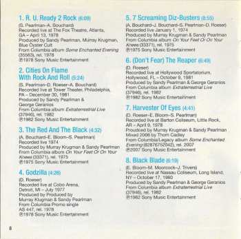 CD Blue Öyster Cult: Setlist The Very Best Of Blue Öyster Cult Live