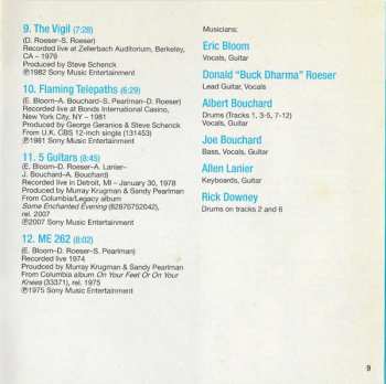 CD Blue Öyster Cult: Setlist The Very Best Of Blue Öyster Cult Live