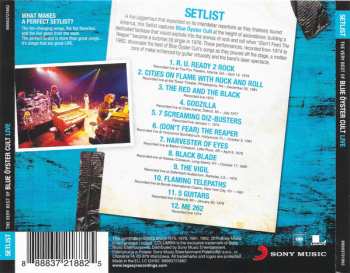 CD Blue Öyster Cult: Setlist The Very Best Of Blue Öyster Cult Live