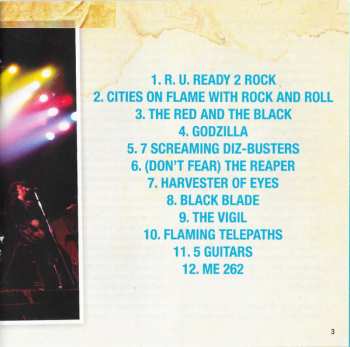CD Blue Öyster Cult: Setlist The Very Best Of Blue Öyster Cult Live