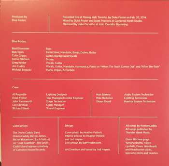 CD Blue Rodeo: Live At Massey Hall