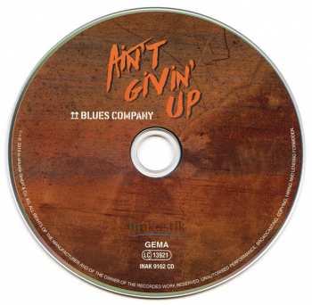 CD Blues Company: Ain't Givin' Up