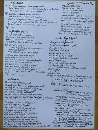 LP/SP Blumen Am Arsch Der Hölle: Blumen Am Arsch Der Hölle