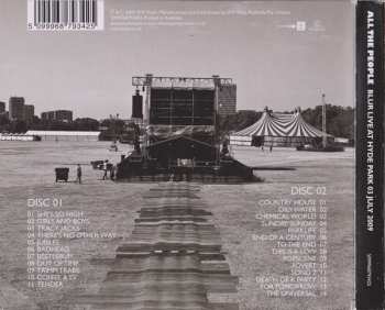 2CD Blur: All The People (Blur Live At Hyde Park 03 July 2009) LTD