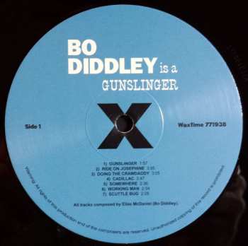 LP Bo Diddley: Bo Diddley Is A Gunslinger LTD