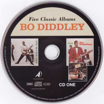 2CD Bo Diddley: Five Classic Albums