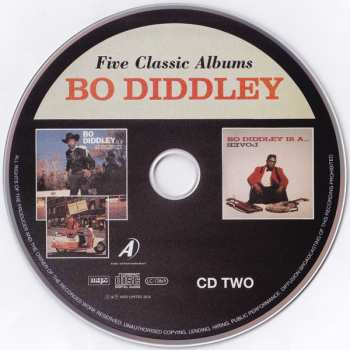 2CD Bo Diddley: Five Classic Albums