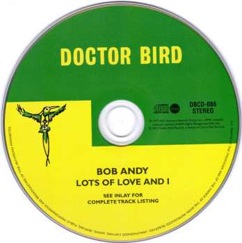 CD Bob Andy: Lots Of Love And I