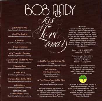 CD Bob Andy: Lots Of Love And I